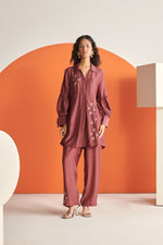 Eve Rose Wine Co-Ord Set