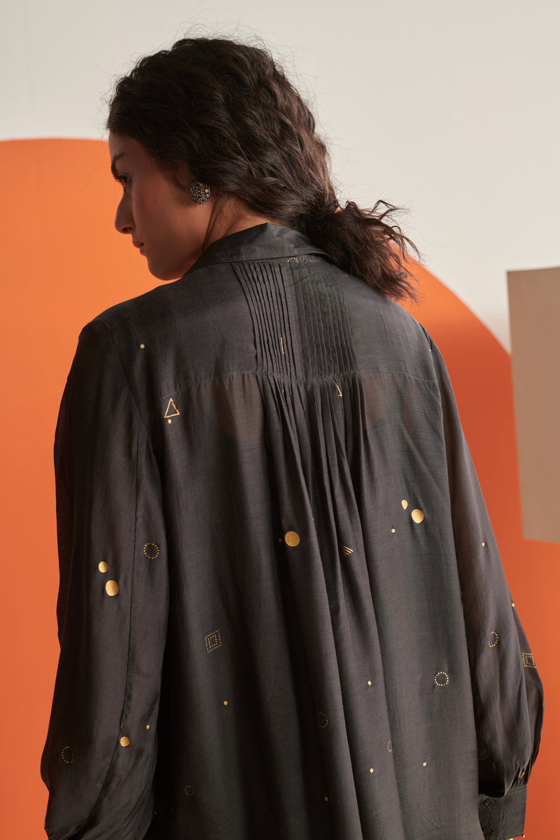 Nyla Black Cosmos Shirt