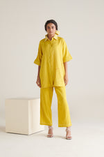 Glide Yellow Green Straight Pants