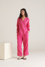 Glide Pink Straight Pants