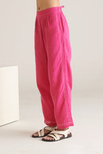 Glide Pink Straight Pants