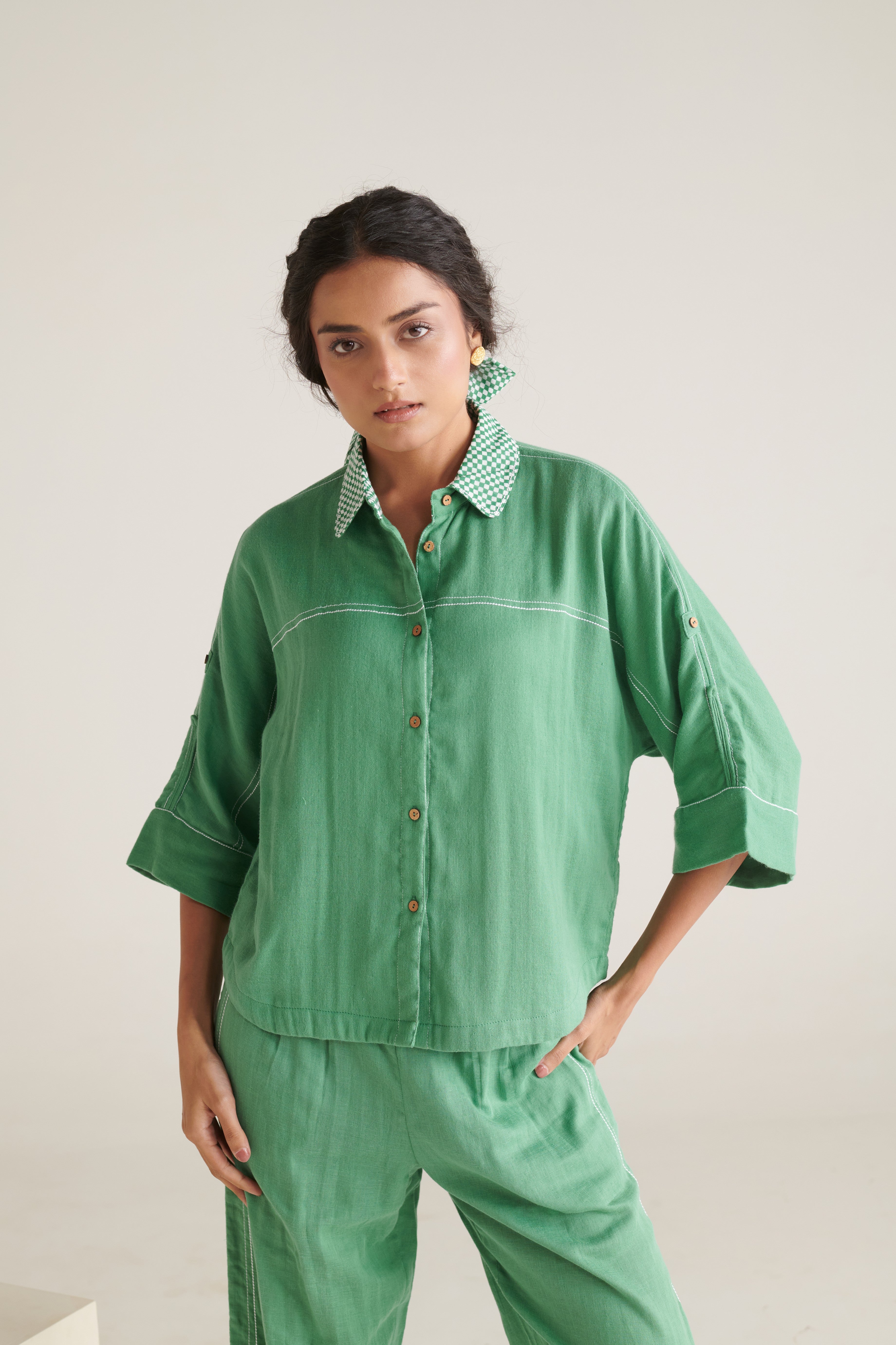 Arlo Jade Loose Fit Shirt
