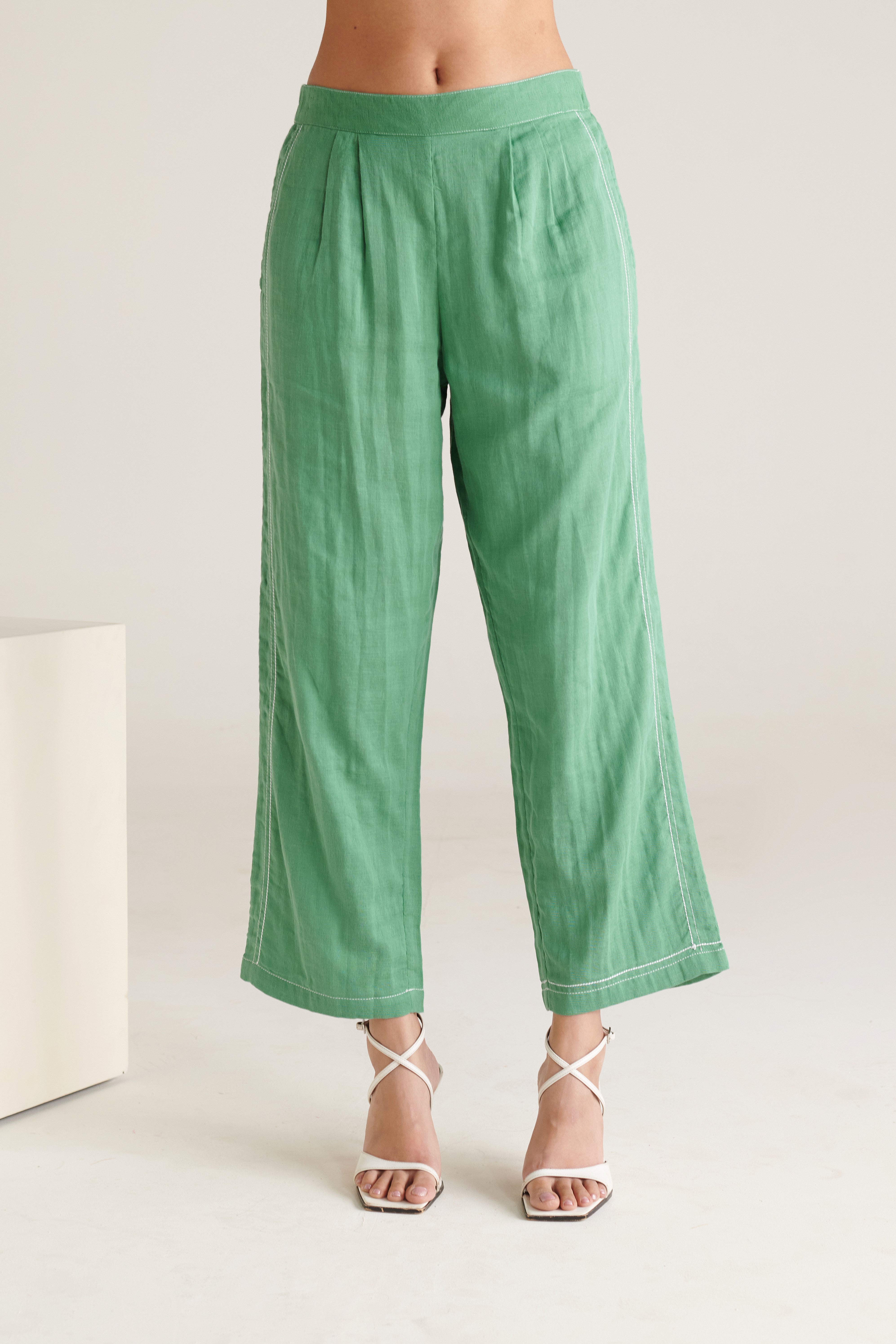 Glide Jade Straight Fit Pants