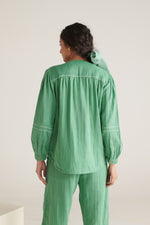 Bloom Jade Straight Fit Top
