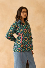Sakh Forest Green Relaxed Shirt