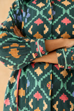 Sakh Forest Green Relaxed Shirt