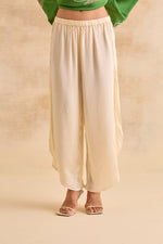 Creme Drape Pants