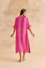 Hazel Fuchsia Kaftan Dress
