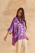 Rosalie Purple Kaftan Top