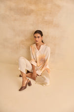 Meher Ivory Bell Sleeve Tunic