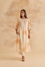 Hazel Ivory Kaftan Dress