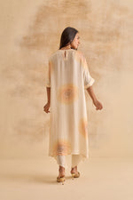 Hazel Ivory Kaftan Dress