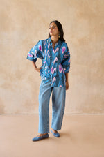 June Blue Relaxed Shirt