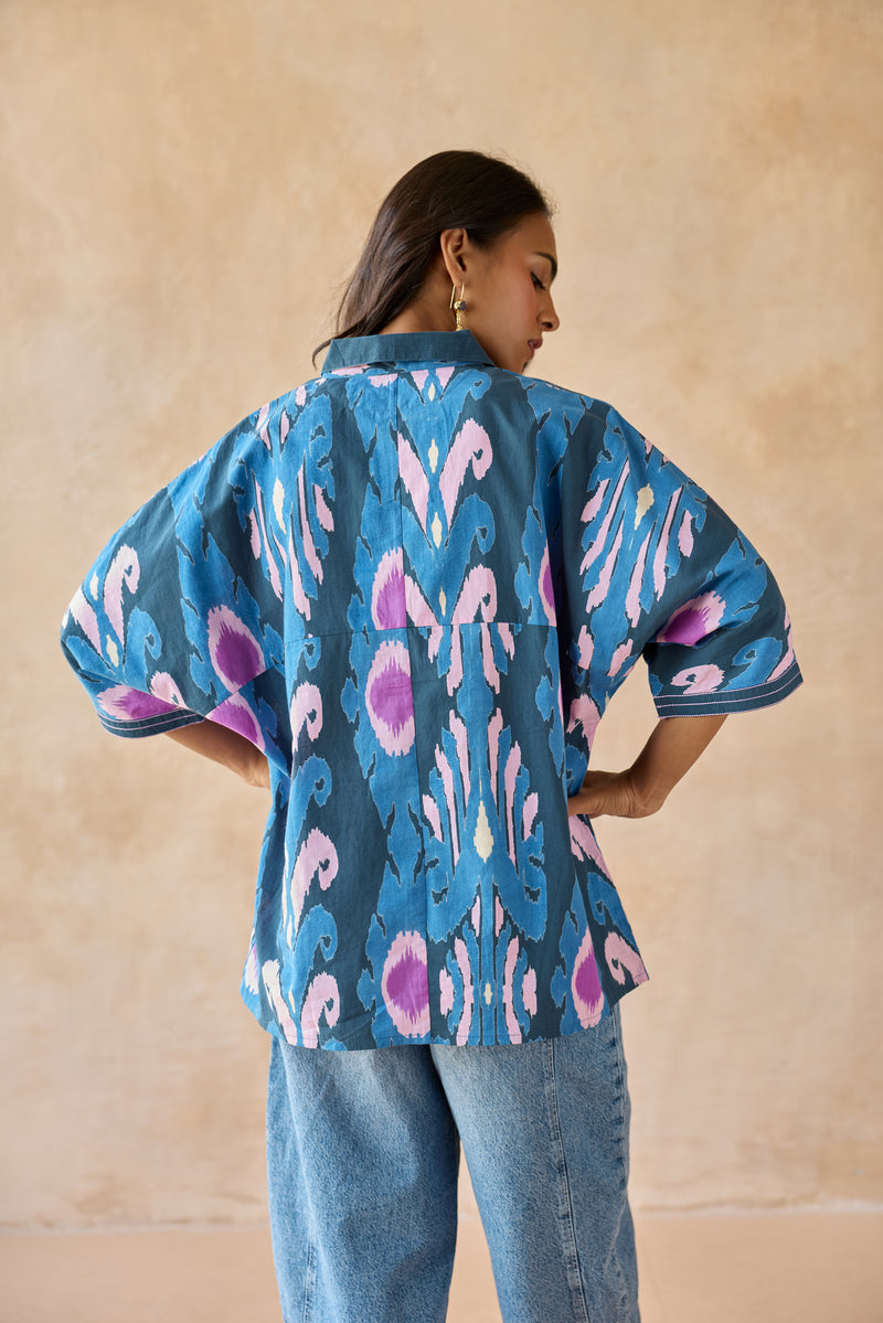 June Blue Relaxed Shirt