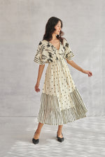 Kai Creme Kaftan Dress