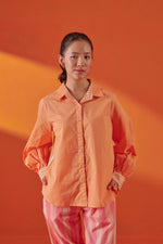 Vivia Soft Peach Relaxed Fit Shirt