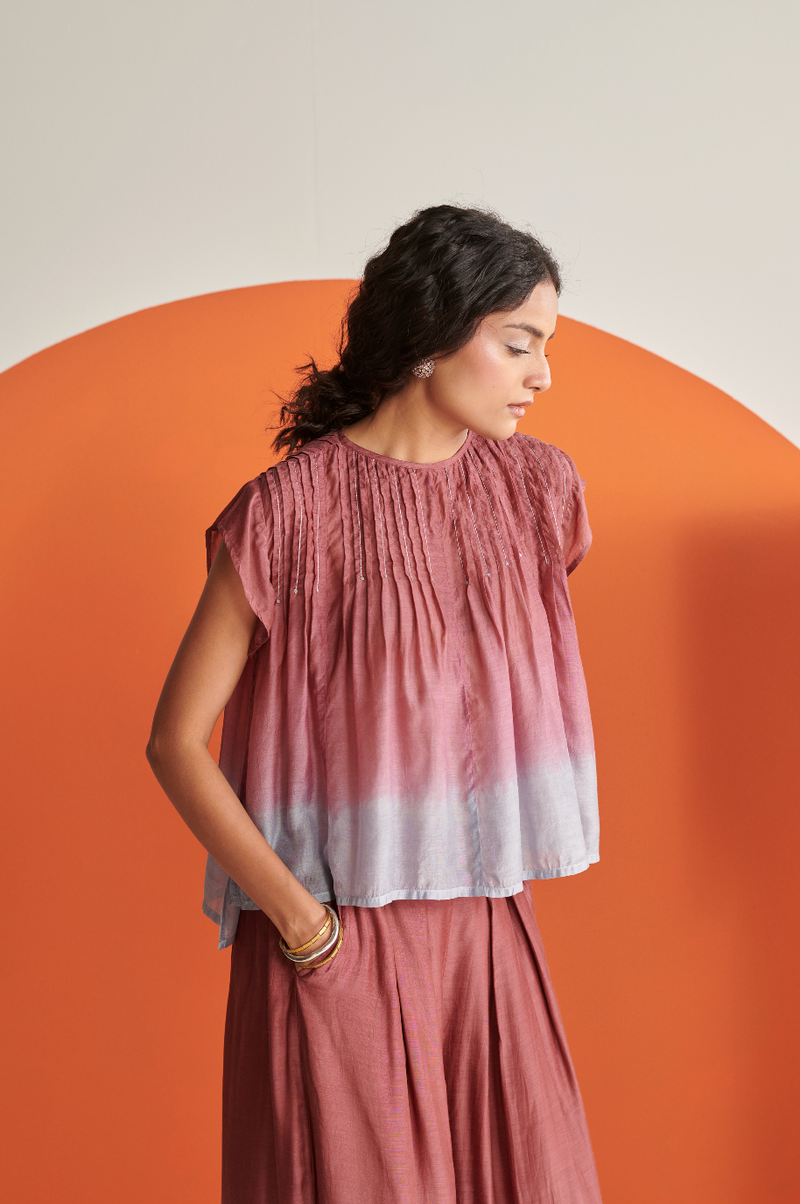 Fay Rose Mist Ombre Co-ord set